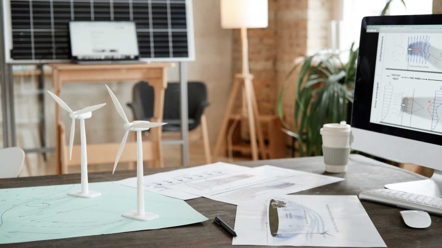 Photo d'un bureau d'un entrepreneurs